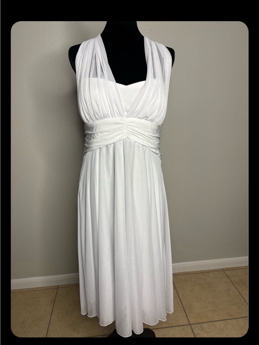 White Dress- Like New!